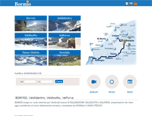 Tablet Screenshot of bormio.com